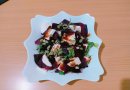 Салат из свёклы и Адыгейского сыра