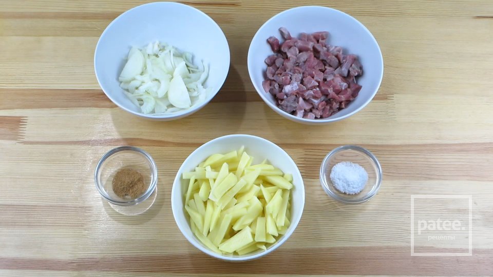 Эчпочмак. Треугольные пирожки с мясом и картошкой - Шаг 2