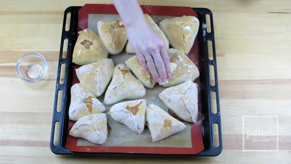 Эчпочмак. Треугольные пирожки с мясом и картошкой - Шаг 6