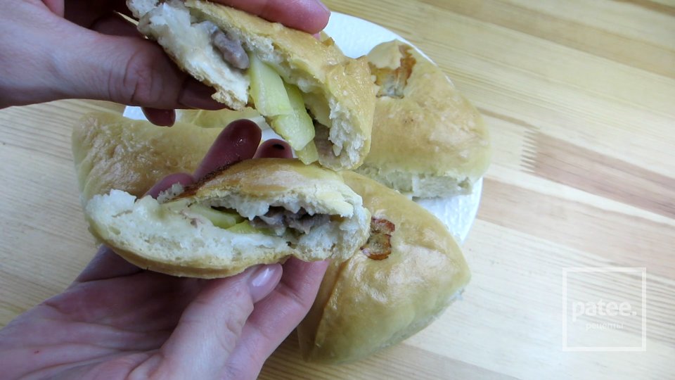 Эчпочмак. Треугольные пирожки с мясом и картошкой - Шаг 7