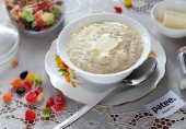 Пшеничная каша на молоке