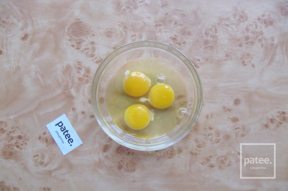 Омлет с картофелем и грибами - Шаг 6