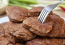 Печёночные оладьи из куриной печени.