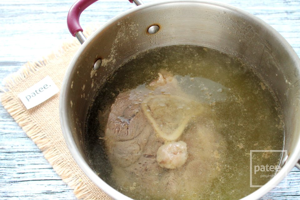 Щи с говядиной и свежей капустой - Шаг 8