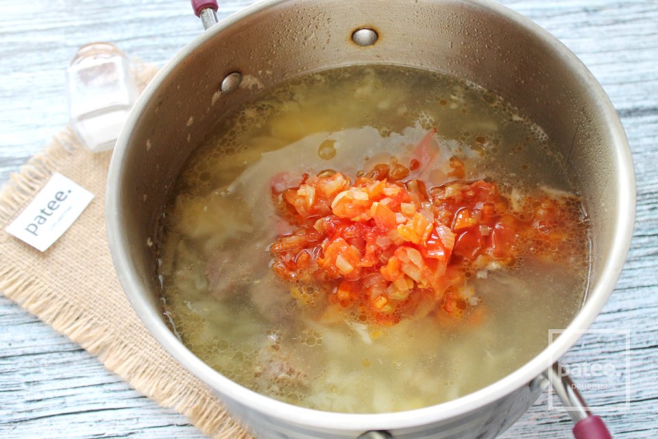 Щи с говядиной и свежей капустой - Шаг 16