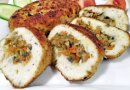 Куриные зразы с грибной начинкой