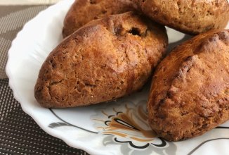 Пирожки из цельнозерновой муки