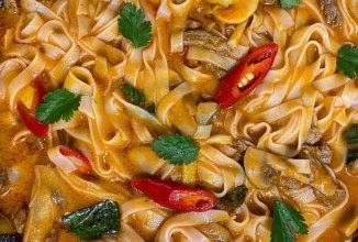 Рисовая лапша Том Ям