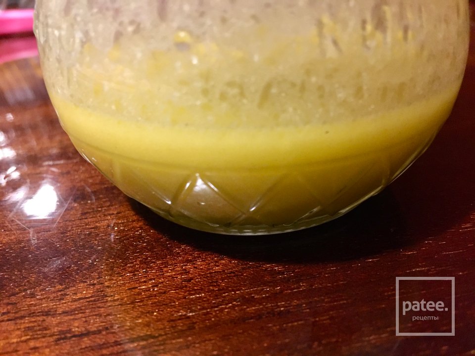 Салат с фарфалле, кальмарами и овощами. - Шаг 6