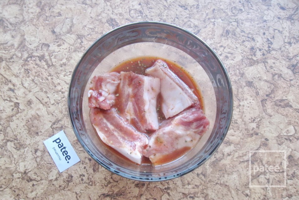 Свиные ребрышки запеченные в маринаде - Шаг 6