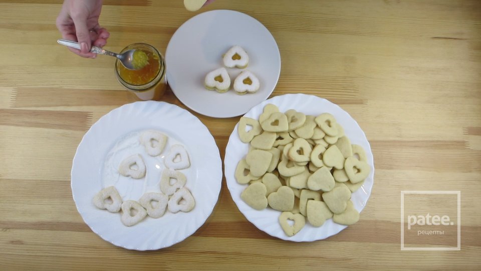 Миндальное печенье с апельсиновым джемом - Шаг 4