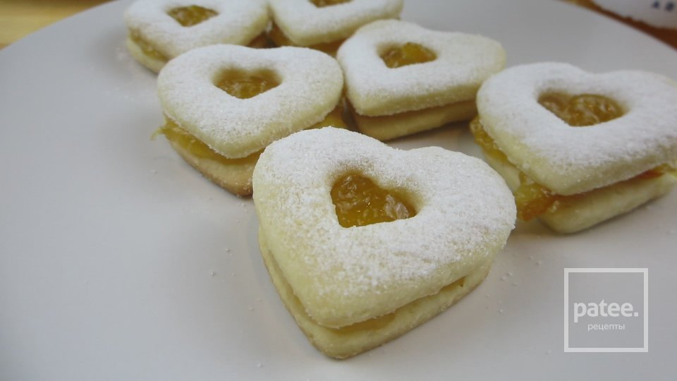 Миндальное печенье с апельсиновым джемом - Шаг 5