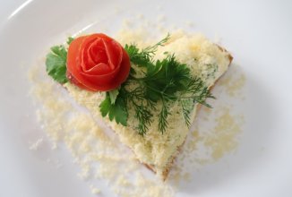 Бутерброд Валентинка