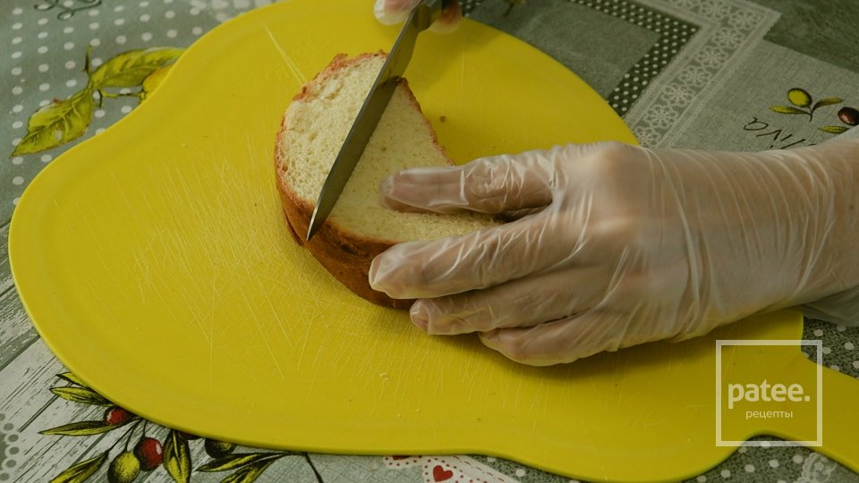 Бутерброд Валентинка - Шаг 1