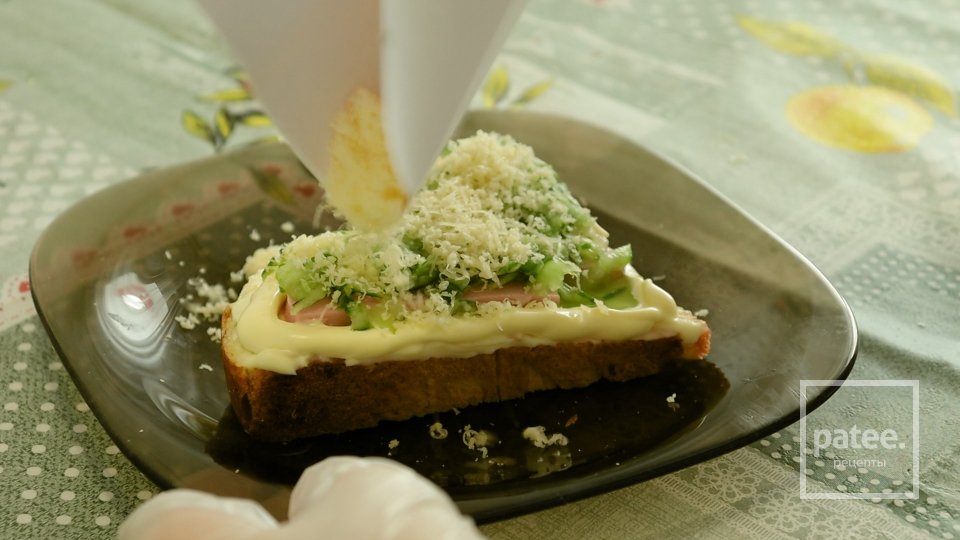 Бутерброд Валентинка - Шаг 4