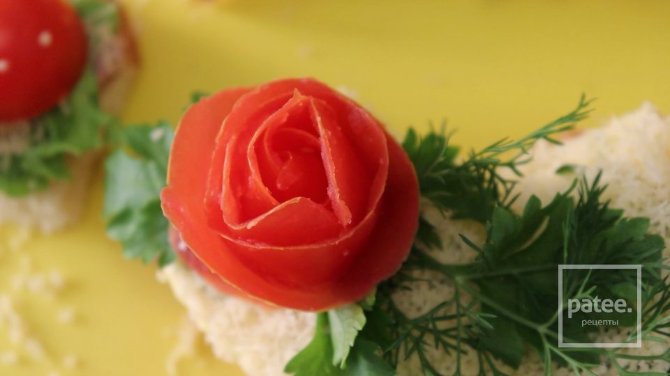 Бутерброд Валентинка - Шаг 6