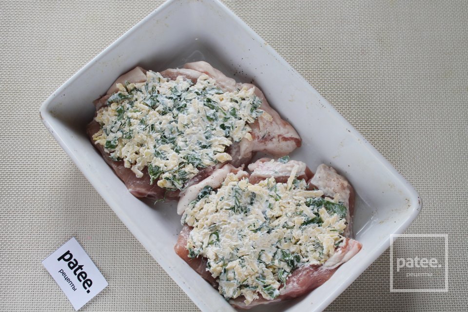 Свинина в духовке с помидорами и сыром - Шаг 12