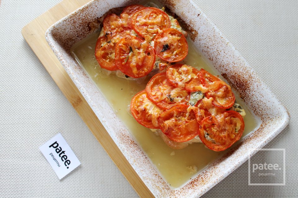 Свинина в духовке с помидорами и сыром - Шаг 15