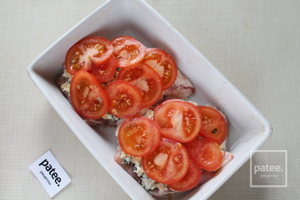 Свинина в духовке с помидорами и сыром - Шаг 13