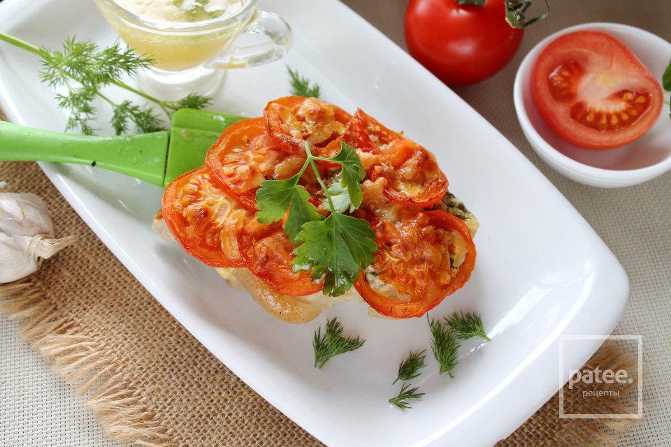 Свинина в духовке с помидорами и сыром - Шаг 17