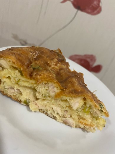 ЗАЛИВНОЙ КУРИНЫЙ ПИРОГ - Шаг 2