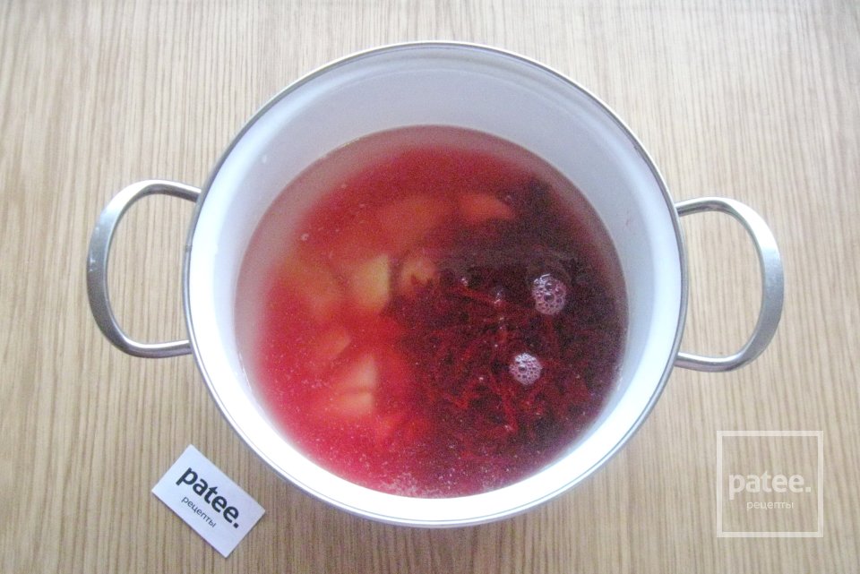 Борщ с ветчиной - Шаг 3