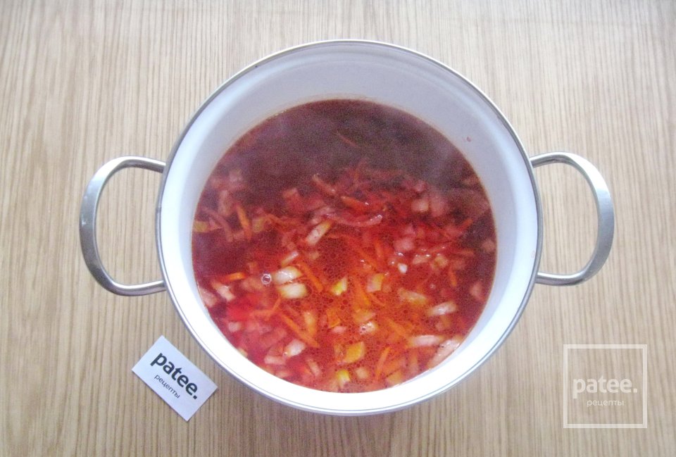 Борщ с ветчиной - Шаг 6