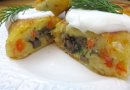 Картофельные зразы с грибами