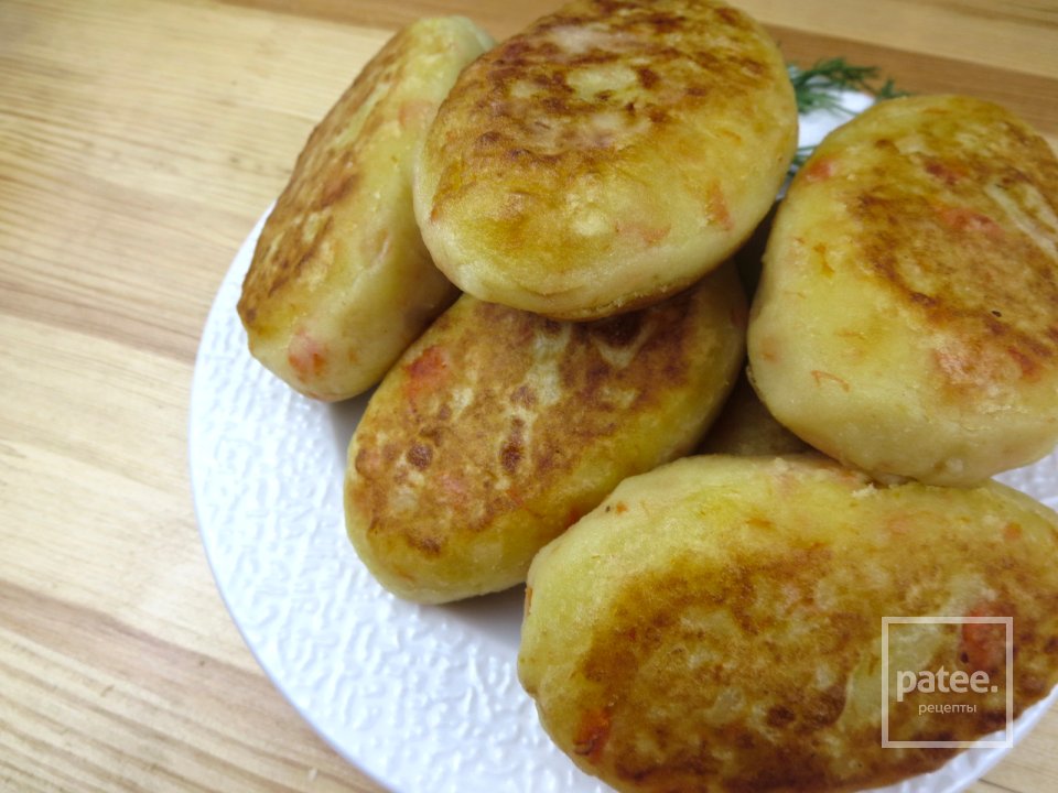 Картофельные зразы с грибами - Шаг 7