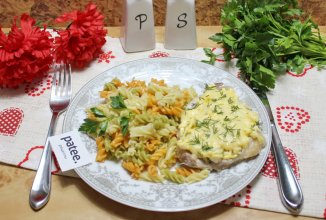 Свиная корейка под майонезом в духовке