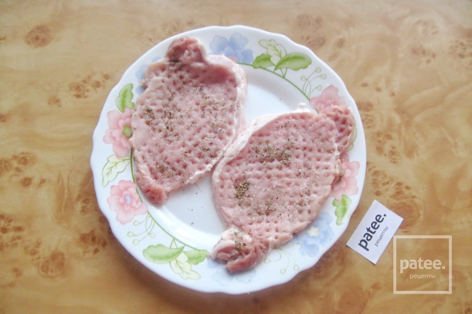 Свиная корейка под майонезом в духовке - Шаг 4