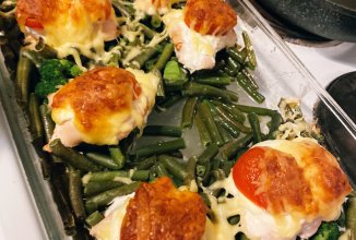 Курица с овощами