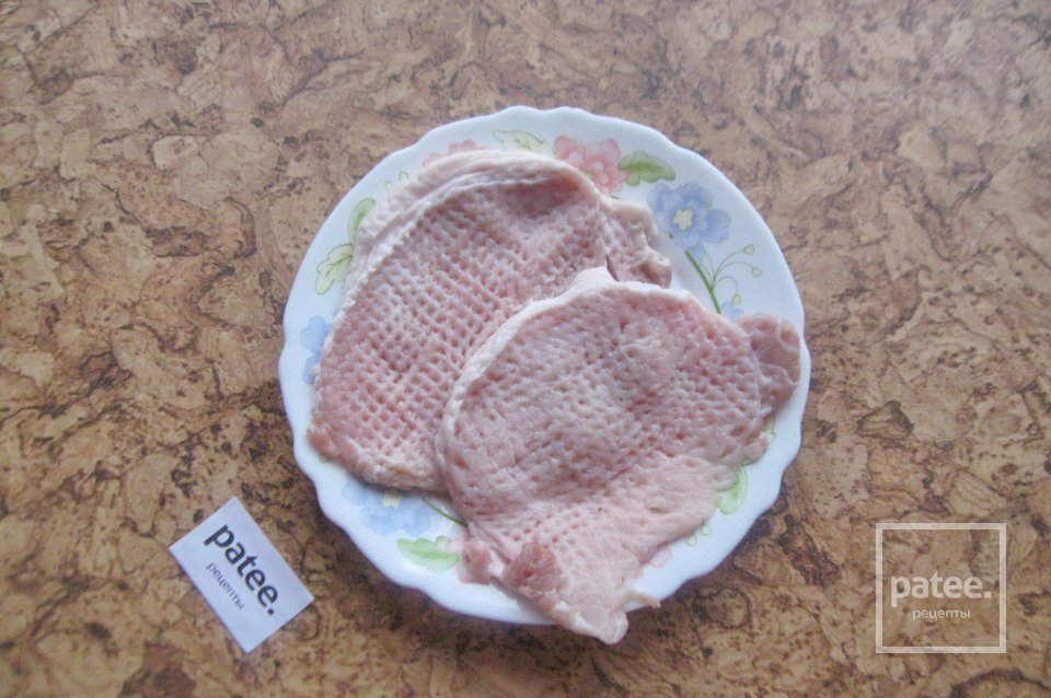 Отбивные из свинины в сухарях - Шаг 2