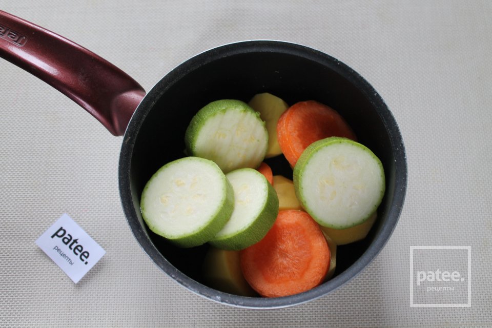 Овощное пюре с огурцами - Шаг 4