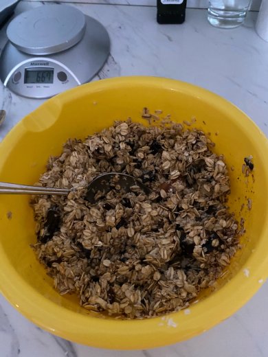 ПП овсяное печенье с шоколадом - Шаг 1