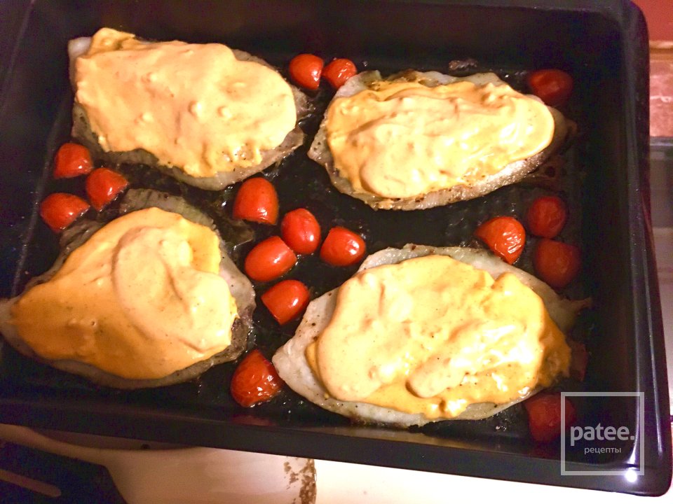 Рыба под розовым соусом. - Шаг 3