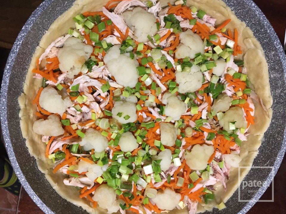 «Закусочный» пирог. - Шаг 7