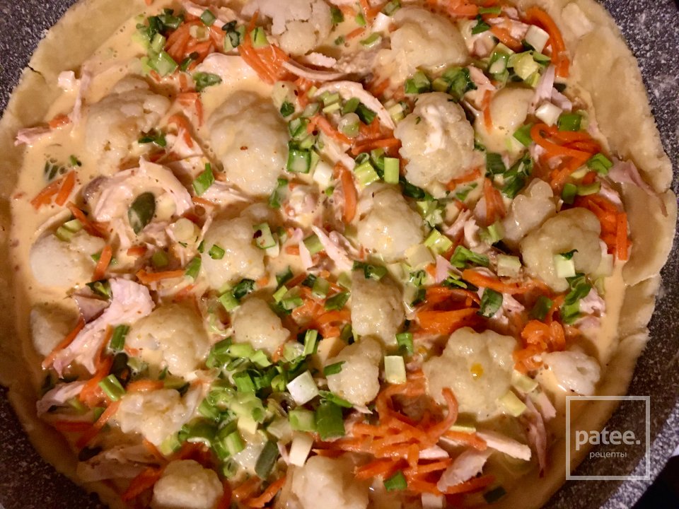 «Закусочный» пирог. - Шаг 9