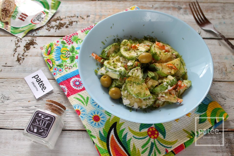 Кабачки, тушённые в сметане с тмином - Шаг 15