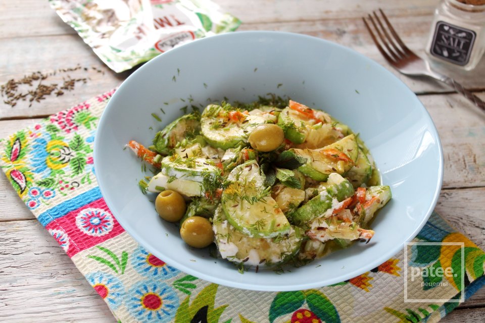 Кабачки, тушённые в сметане с тмином - Шаг 16