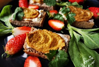 Паштет из гусиной печени с грибами