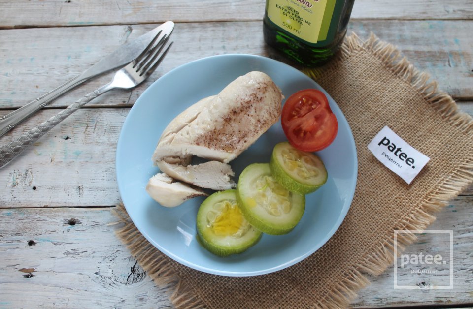 Куриная грудка с кабачком - Шаг 13