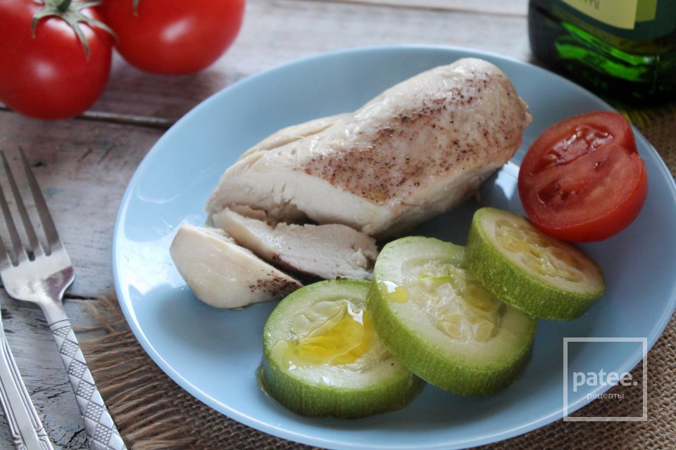 Куриная грудка с кабачком - Шаг 14