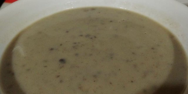 Картофельный и грибной суп-пюре в термомиксе