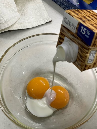 Спагетти Карбоната - Шаг 4