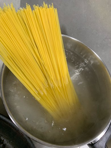 Спагетти Карбоната - Шаг 7