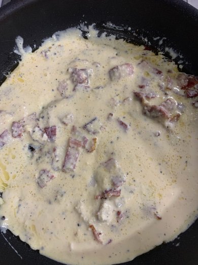 Спагетти Карбоната - Шаг 8