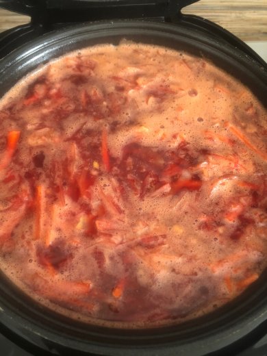 Борщ с фасолью на ребре свинины - Шаг 1