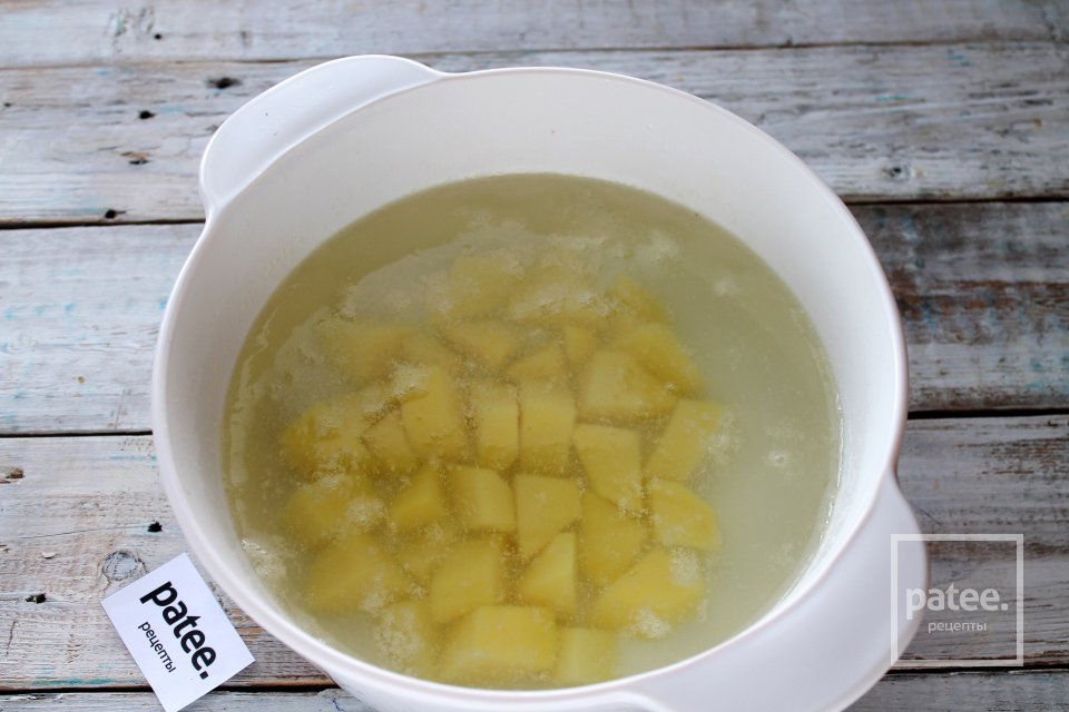 Солянка по-домашнему с картофелем и мясными фрикадельками - Шаг 3