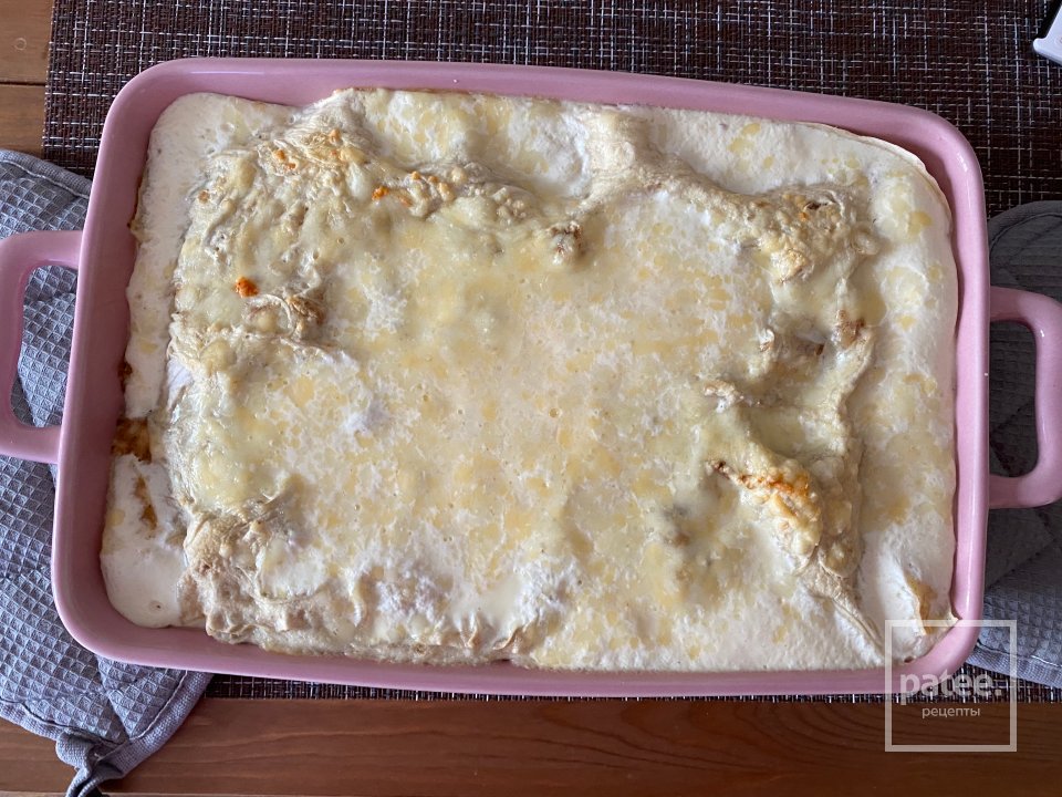 Пирог из лаваша с куриной грудкой - Шаг 1